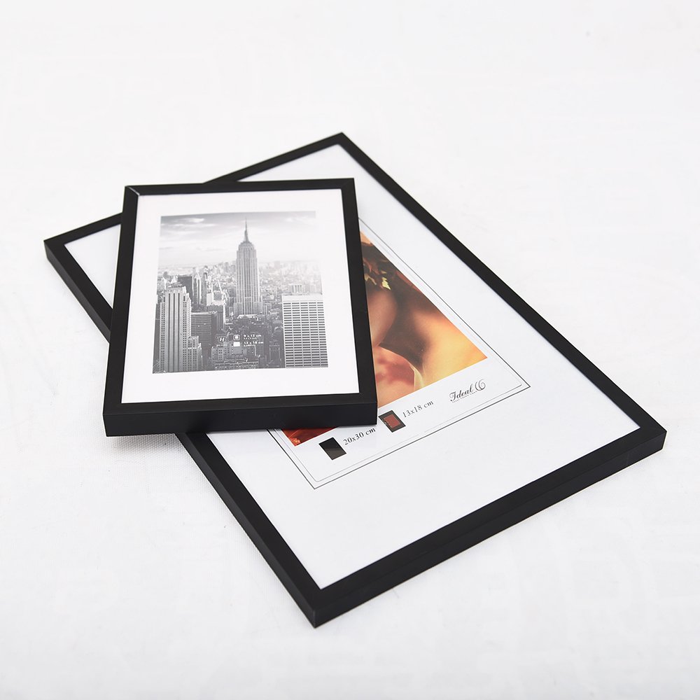 Wholesale Fashion Display Customize Brushed Metal Aluminum Wall Hanging Frame for Photo Picture