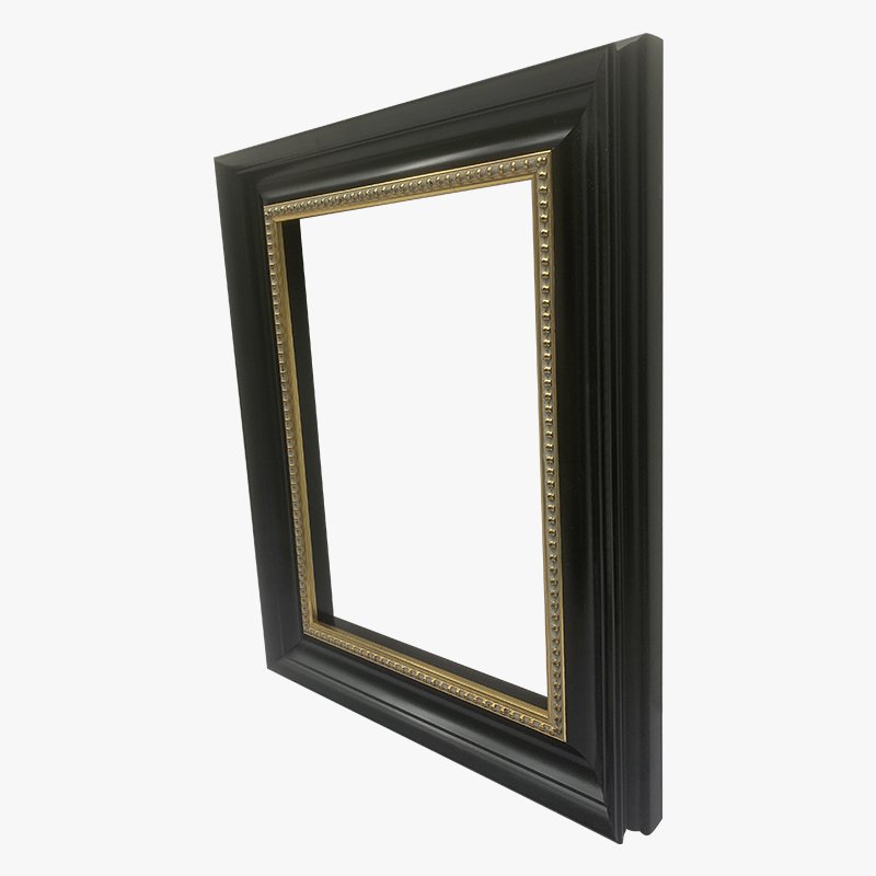 Custom Ornate Gold Vintage Solid Wooden Picture Frame Pine Wood Wall Photo Painting Mouldings Modern Design Style