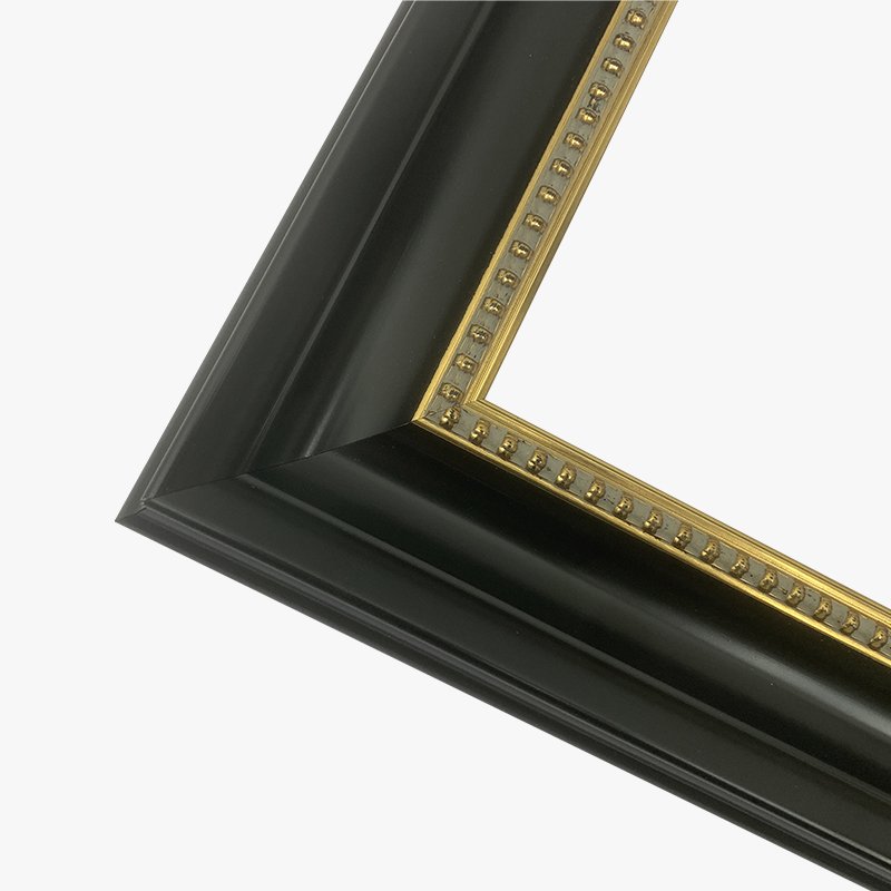 Custom Ornate Gold Vintage Solid Wooden Picture Frame Pine Wood Wall Photo Painting Mouldings Modern Design Style