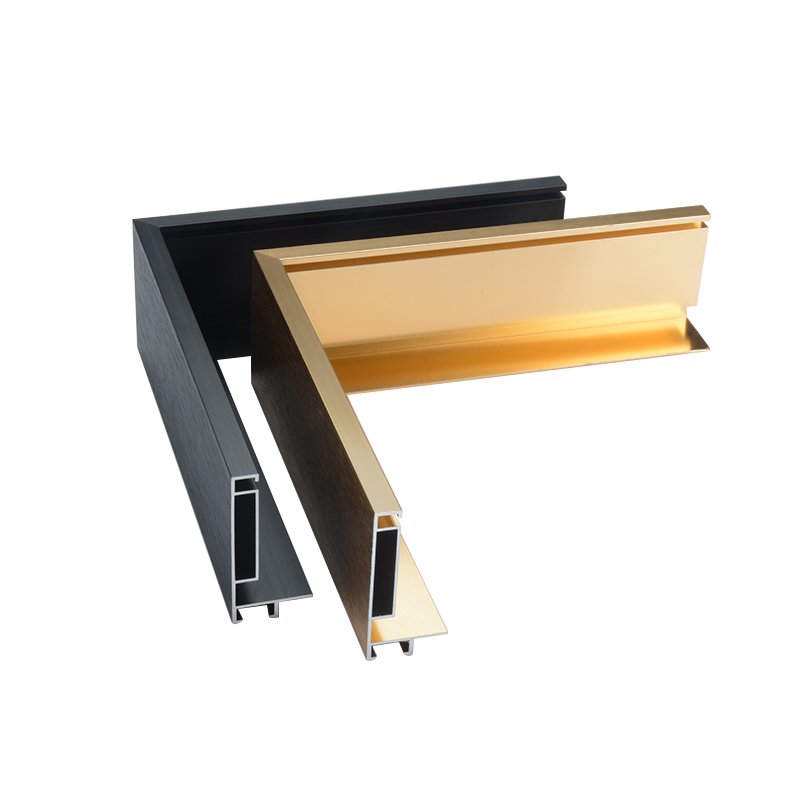 Factory Wholesale Custom Size Wall Decoration Aluminum Picture Frames Moulding Aluminium Profiles for Photo Poster Frame