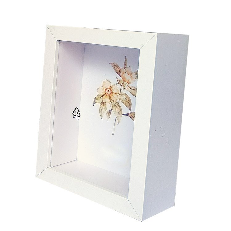 MDF Black White 3d Wall Shadow Box Frame Wholesale Resemble Shadow Box Frame