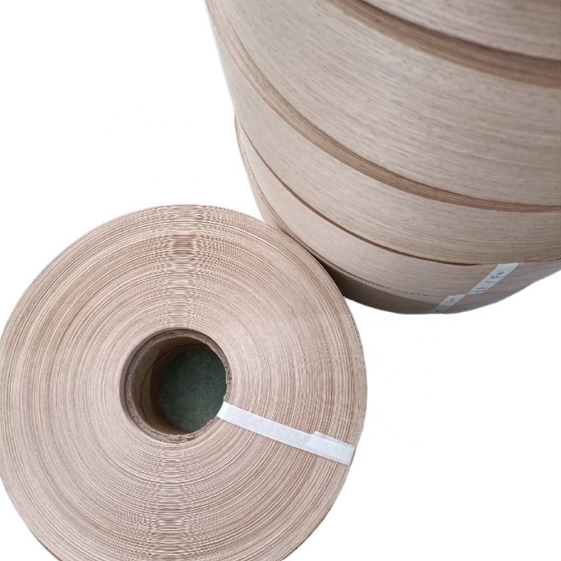 Cheap Price Engineered White Oak Edge Banding Tape Veneer for wood frame Moulding
