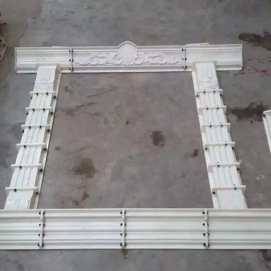 window casing concrete mould for High quality decorative Curved window head concrete window plastic molds