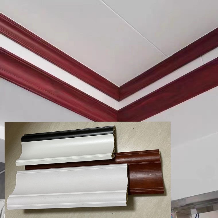 Custom texture wood moldings frame pu molding design gold wall moulding plastic pillar mould for Home