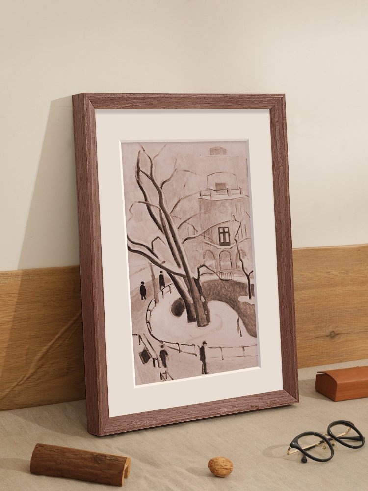 Table setting custom simple style 8x10/A4/24x36 oak wooden poster frame canvas photo frame picture frames