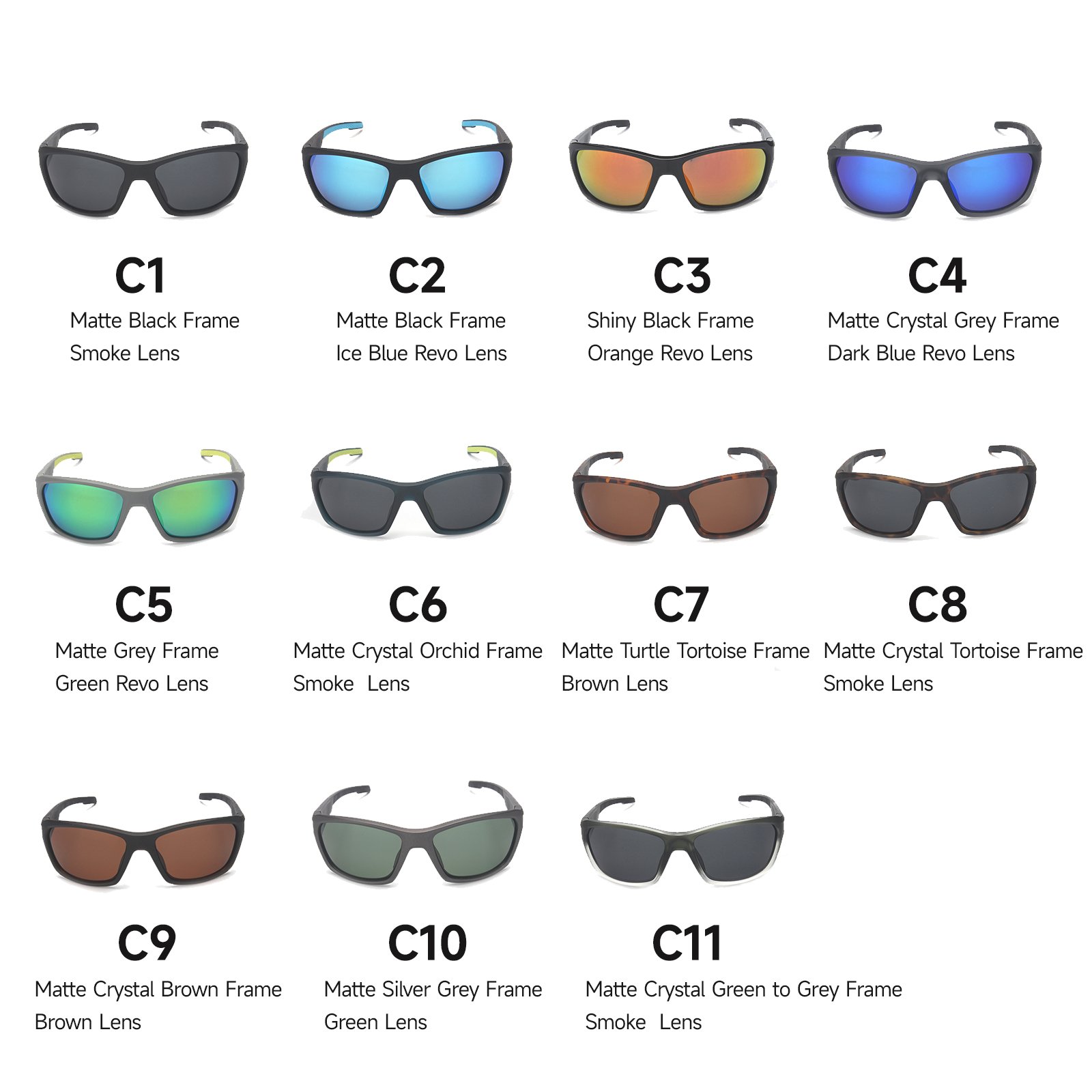 Wholesale Polarized Water Sports Fishing Surfing Sunglasses Custom High Quality Outdoor UV400 Driving Glasses For Men