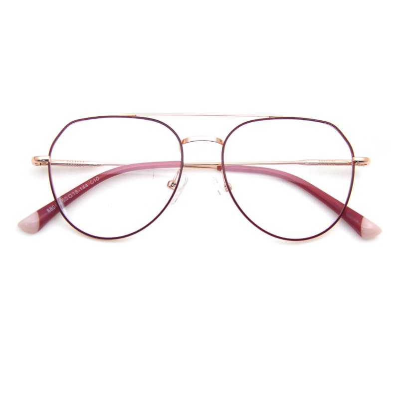 Retro Eyeglasses Optical Frames Round Vintage Computer Glasses Cut Anti Blue Light Filter Metal Glasses Eyewear