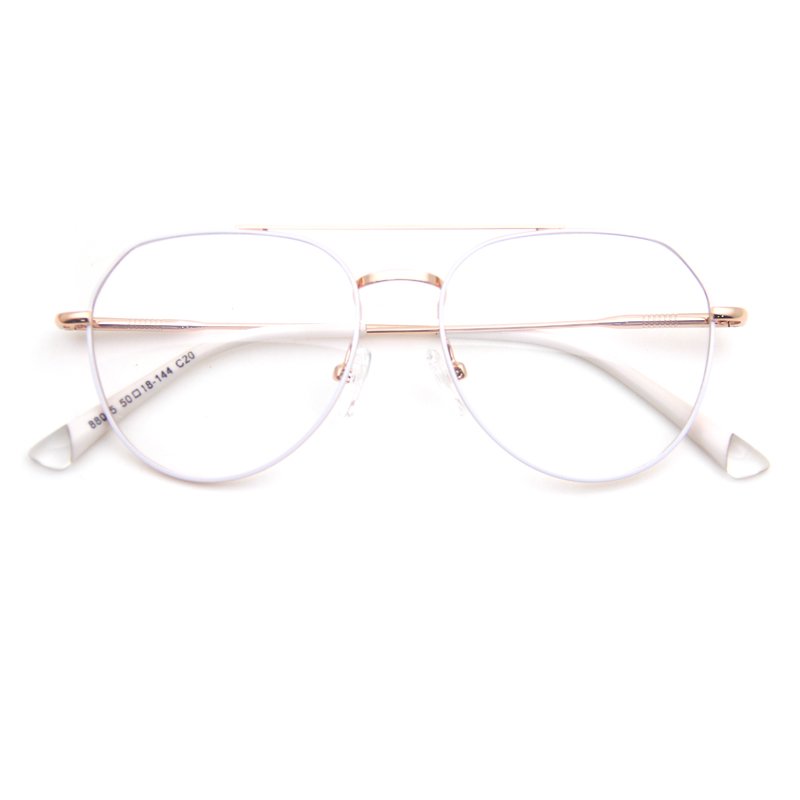 Retro Eyeglasses Optical Frames Round Vintage Computer Glasses Cut Anti Blue Light Filter Metal Glasses Eyewear
