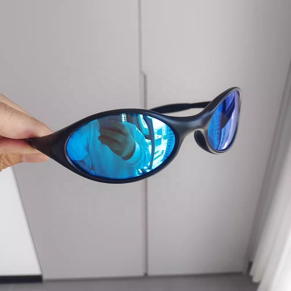 2024 TR90 Sport Oval lens Sunglasses unisex polarized Running eyeglasses road ski eyewear Ride cycling sport sun glasses