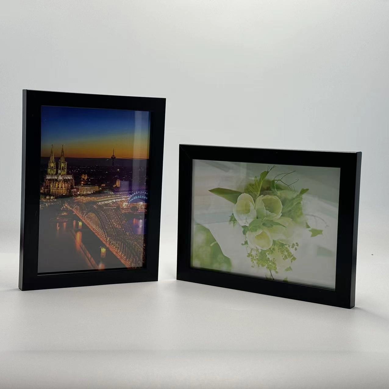 Wholesale Wooden Canvas Floater Picture Moulding Wood Floating Frame