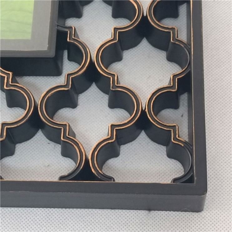 Abstract Double Sided Glass Picture Photo Frame Wall Art Custom Baby Solid plastic photo frame