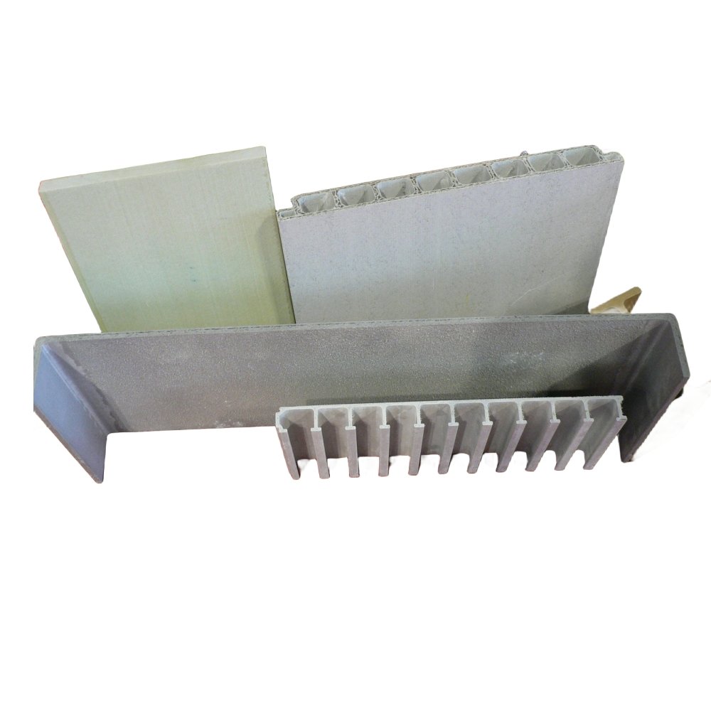 FRP puLtrusion profiLe Fiberglass Fibreglass fibre fiber glass PRFV GFK GRP de fibra de vidrio
