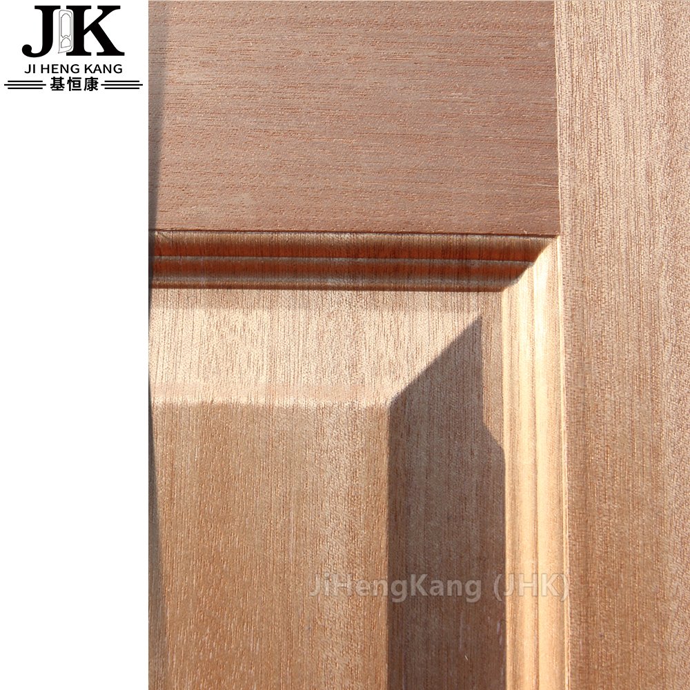 JHK-FC19 Simple Design Half Glass Wooden Door Wood Interior Doors With Frames Wood Veneer Door