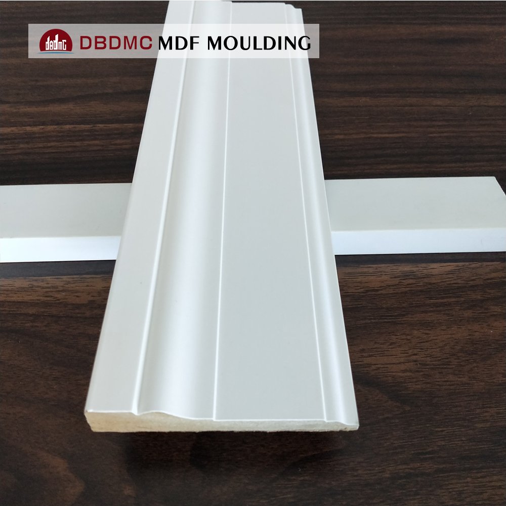 DBDMC Modern Design Decorative Wood and Polystyrene MDF Moulding Waterproof Wooden Frame Moulding for Villa Application