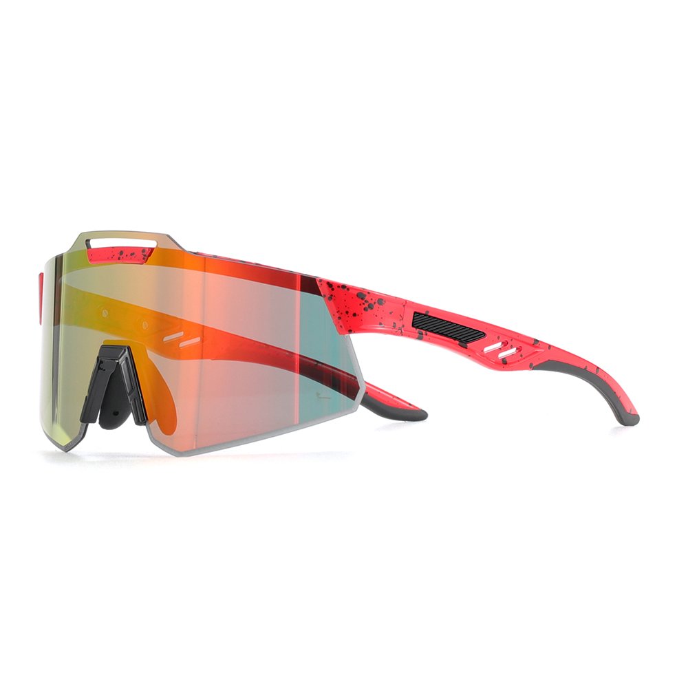2024 New Trend Custom TR 90 Sports Glasses Ultra Light Rimless MTB Sunglasses for Men for Riding Bicycle