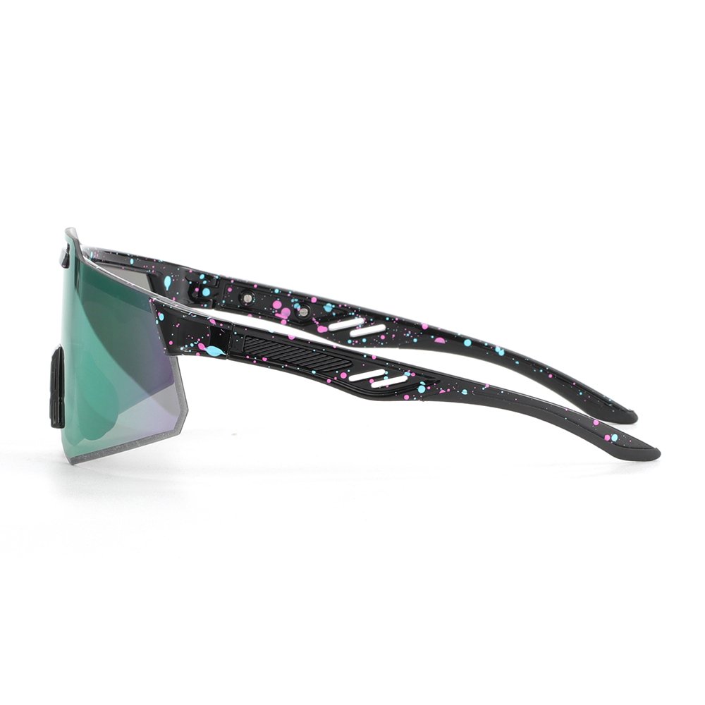 2024 New Trend Custom TR 90 Sports Glasses Ultra Light Rimless MTB Sunglasses for Men for Riding Bicycle