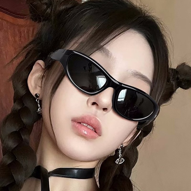 2024 Fashion Vintage Custom Designer Shades Uv400 Men Women Custom Personalized Retro Cat Eye Y2k Sunglasses
