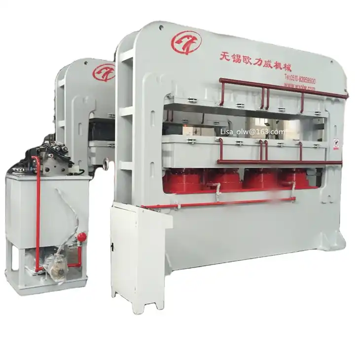 wooden door frame making machine skirting line door frame press machines supplier Efficient melamine press machine