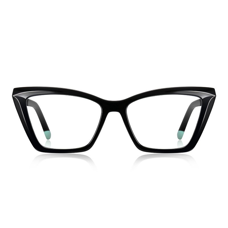 2024 New Women'S Eyeglasses Frames Designer Cat Eye Glasses Frame Trend Ins Wind Anti Blue Light Optical Glasses