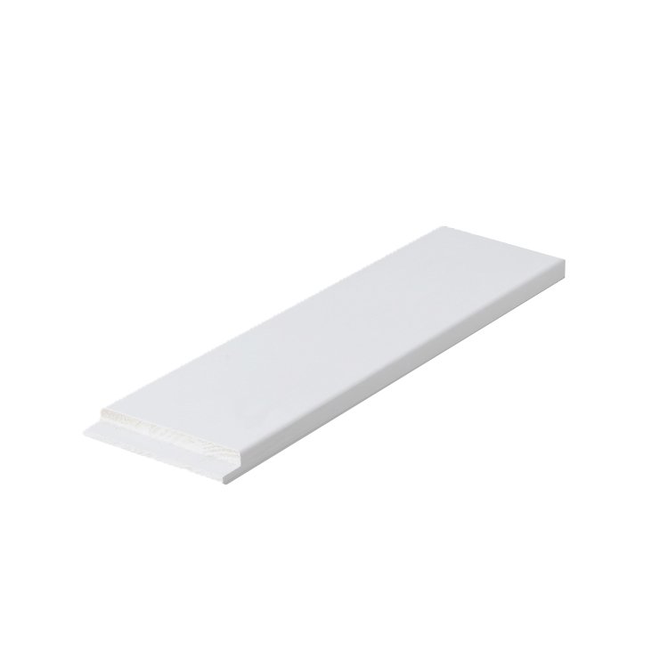 China Supplier White Waterproof Primed Door Jamb Moulding Wood Frame Moulding