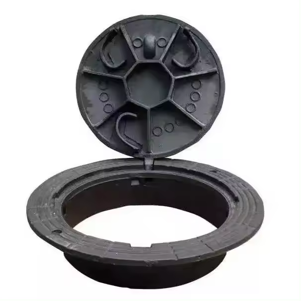 Rainwater Sewer Recess Heavy Duty Resin Sewage Ductile Cast Iron Manhole Cover Price Steel Mould