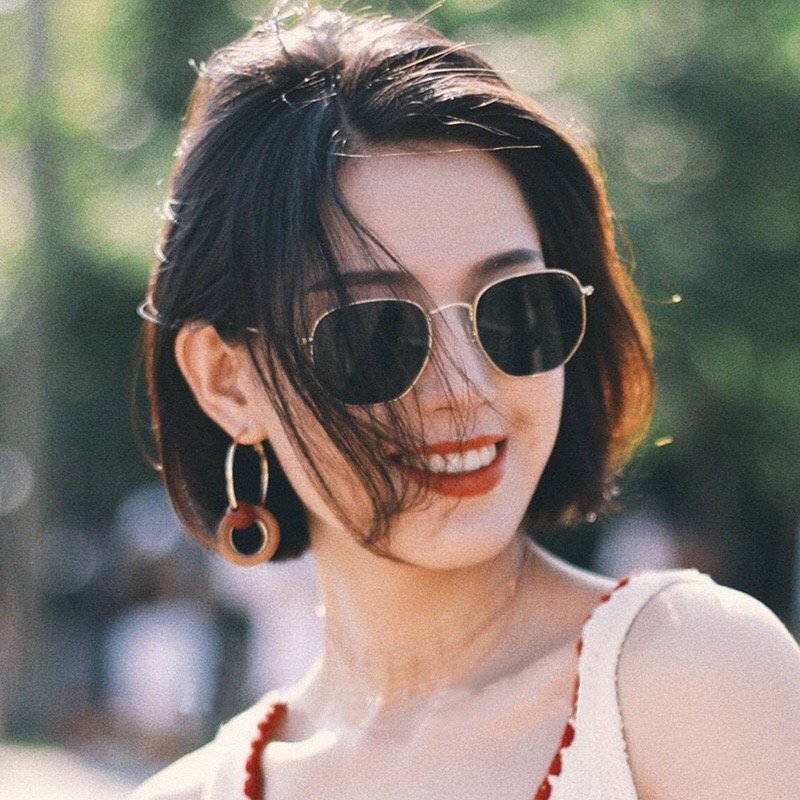VIFF HM21177 Trendy UV400 Custom Logo Round Retro Frame Sunnis Shades Sun Glasses Women Sunglasses