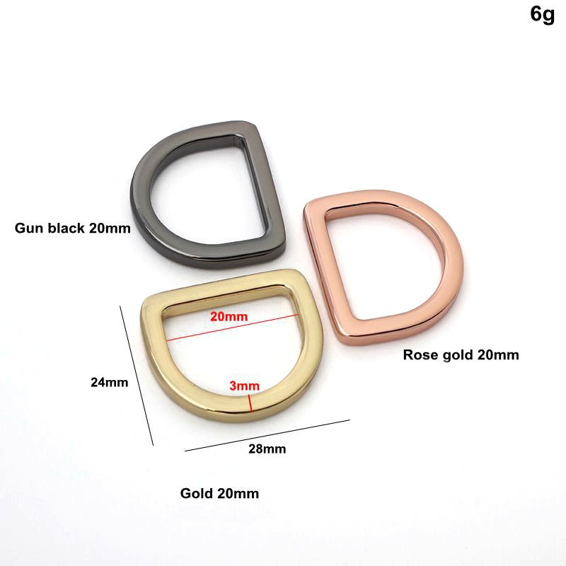 Deepeel Bf039 20mm Flat Wire Alloy Silver Gold Rose Gold Mould