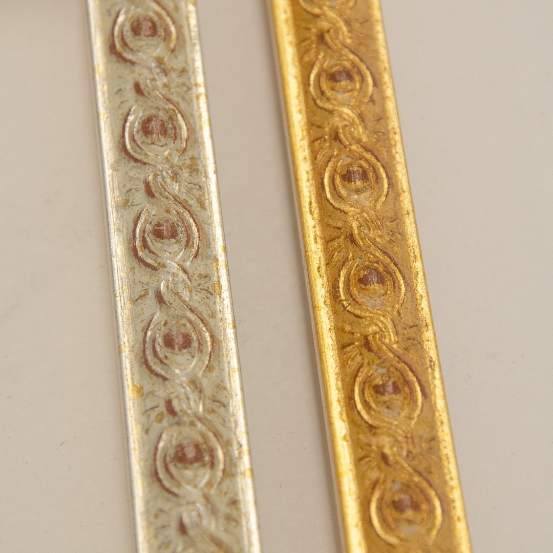 Baroc Custom Wooden Wall Frame High Quality Gold Silver Photo Mouldings Modern Rustic Design Style Decorative Picture Frame
