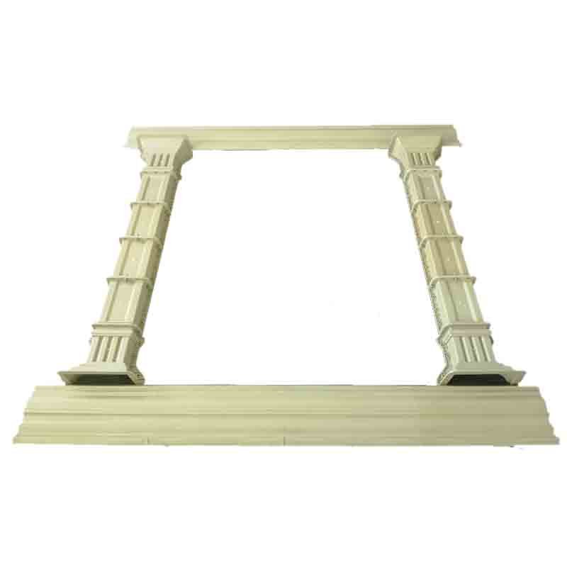 Reazone Concrete window molds Exterior decorative cement Window Frame Molding plastic molds for building 2022 New design