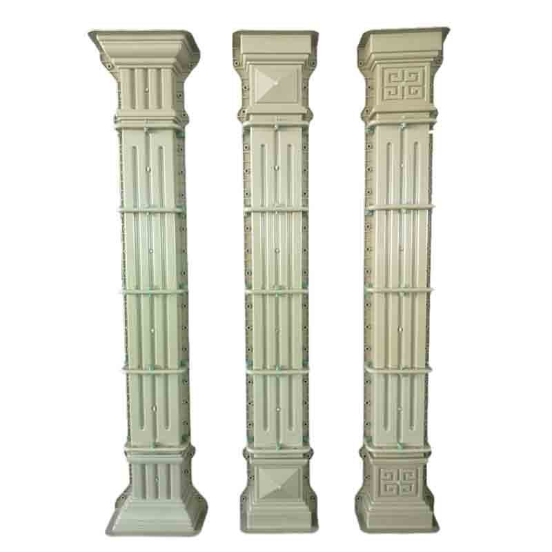 Reazone Concrete window molds Exterior decorative cement Window Frame Molding plastic molds for building 2022 New design