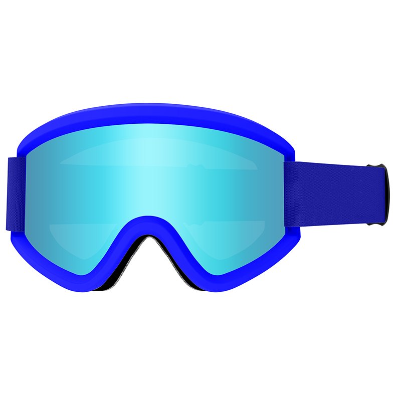 Ski sports ski goggles large frame goggles anti-fog adult outdoor sports equipment