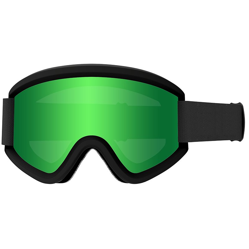 Ski sports ski goggles large frame goggles anti-fog adult outdoor sports equipment