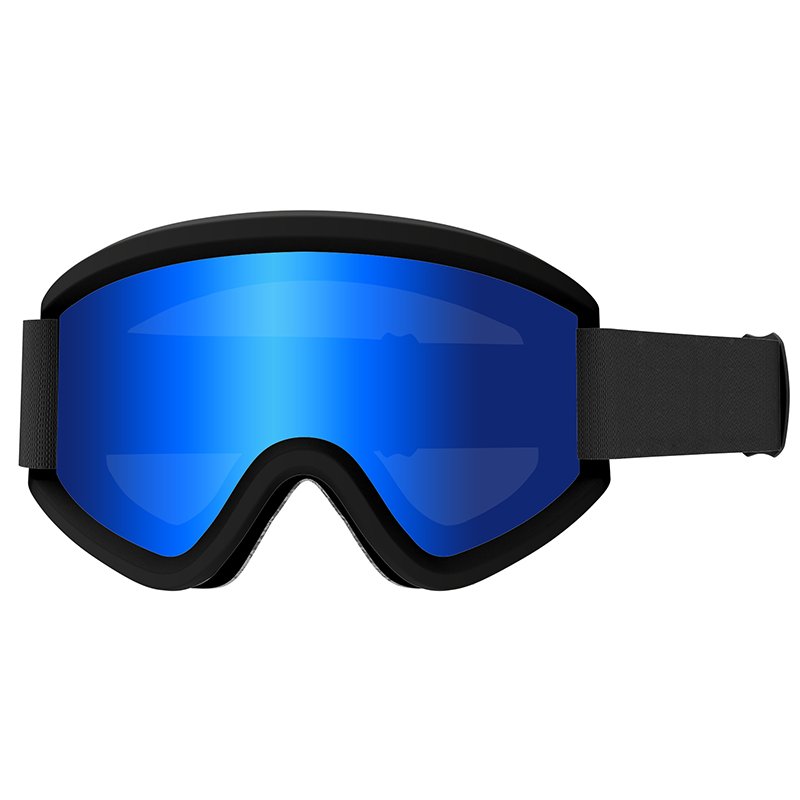 Ski sports ski goggles large frame goggles anti-fog adult outdoor sports equipment