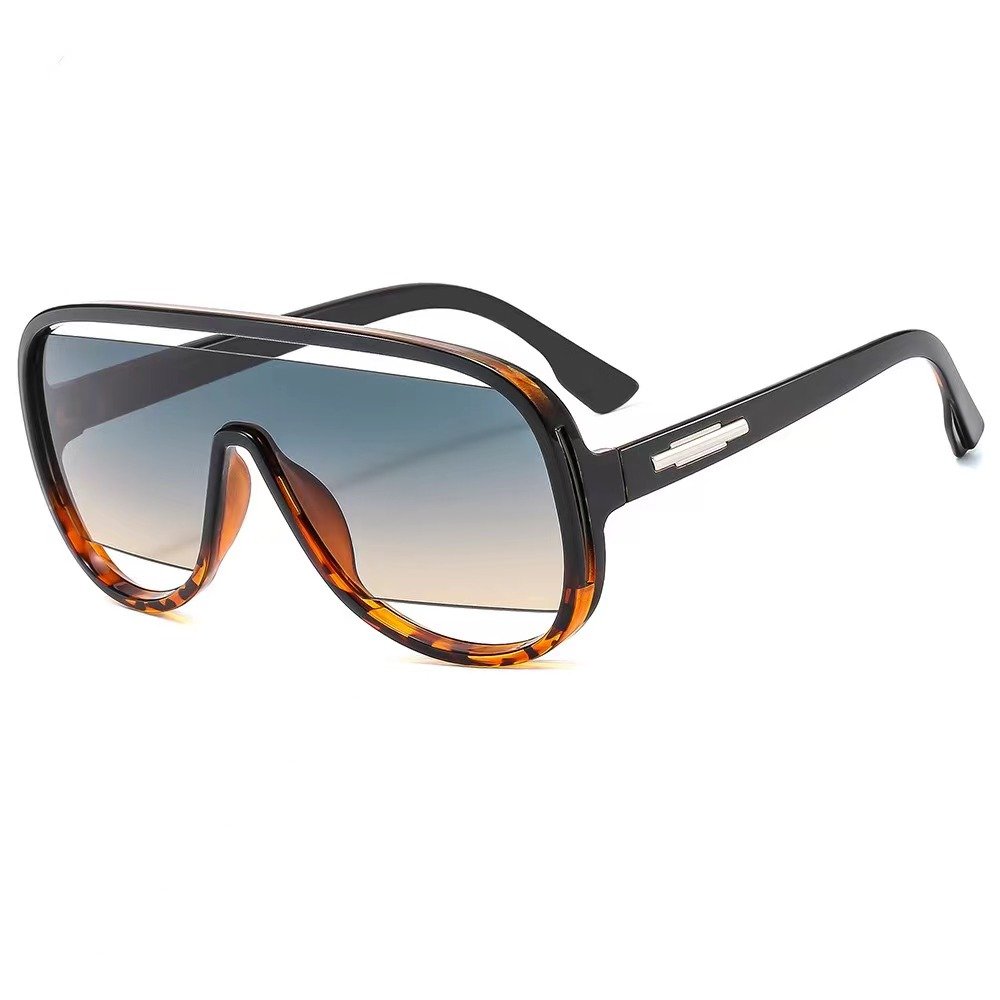 2024 Luxury in stock big frame hollow out steampunk sunglasses oversized one piece uv400 sunglasses