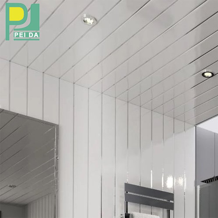 Competitive Pice Interior Waterproof PVC False Ceilings Tiles For Living Room Decoration