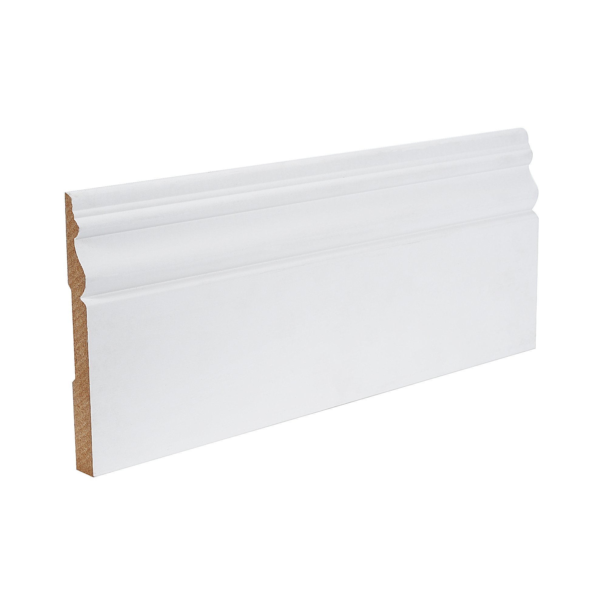 Cheap Primed white MDF baseboard wall cheap mdf skirting board wood moulding frame