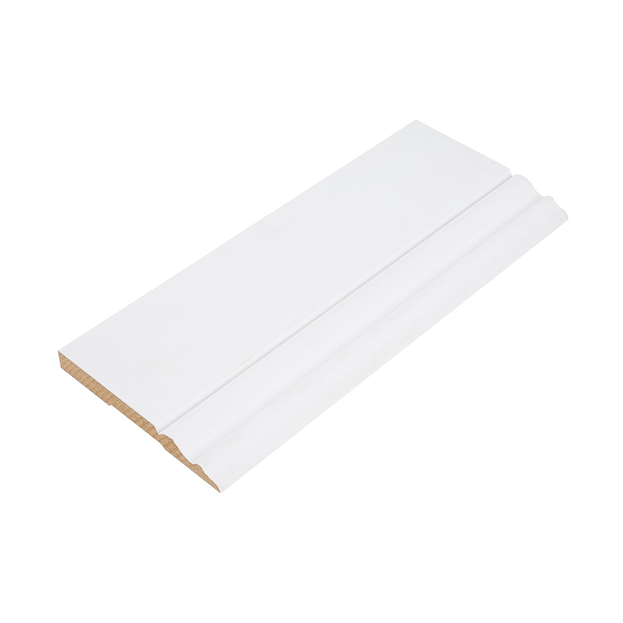 Cheap Primed white MDF baseboard wall cheap mdf skirting board wood moulding frame