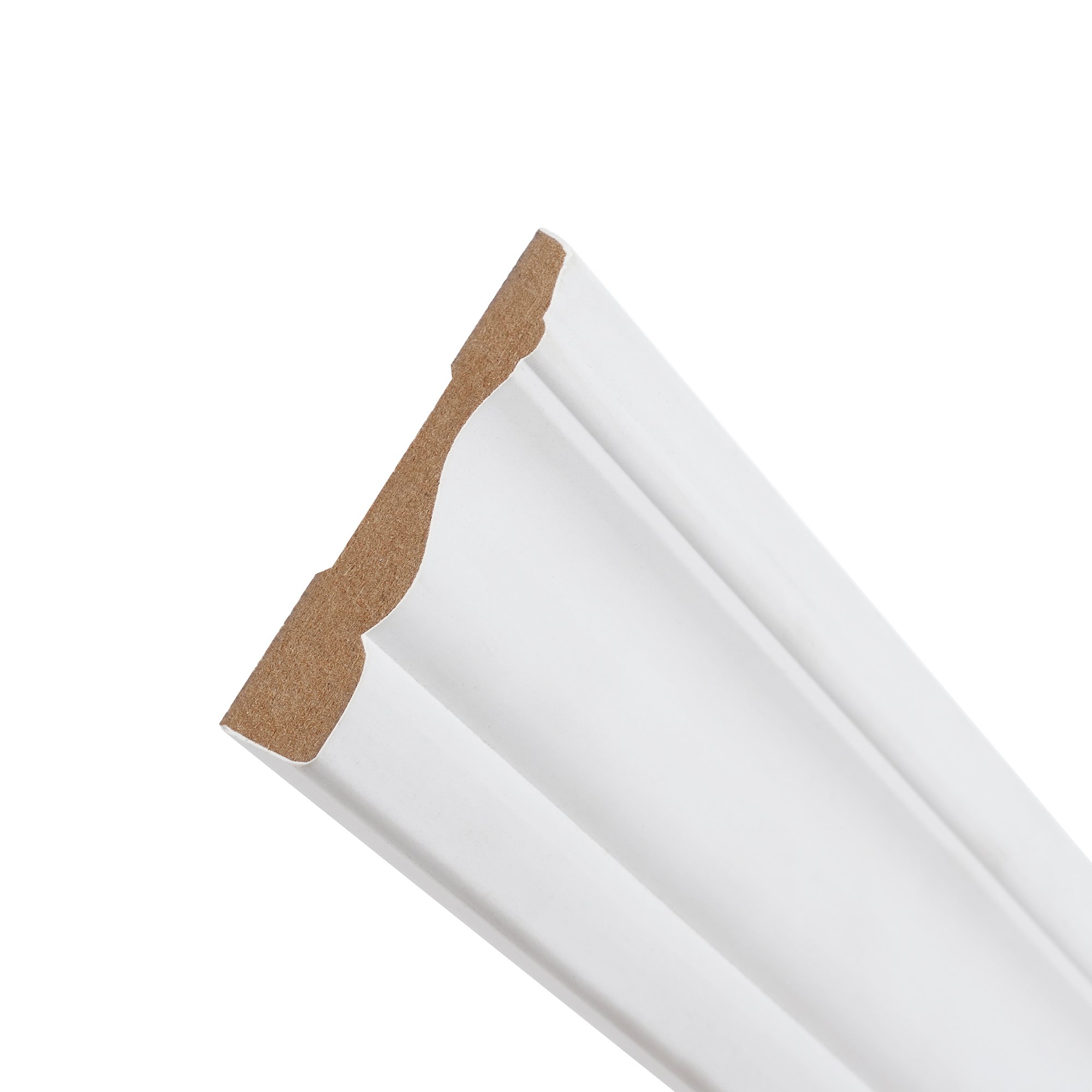 Cheap Primed white MDF baseboard wall cheap mdf skirting board wood moulding frame
