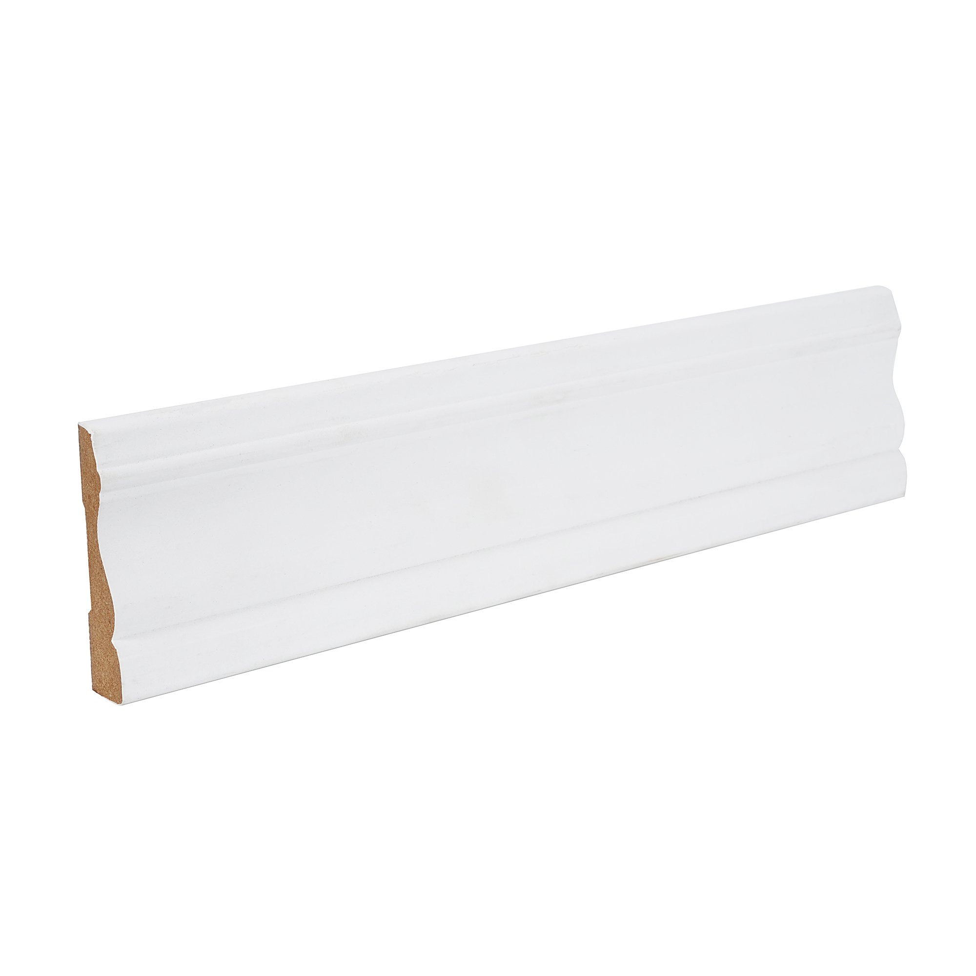 Cheap Primed white MDF baseboard wall cheap mdf skirting board wood moulding frame