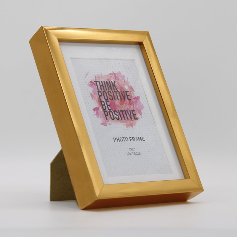 Hot Selling Modern Gold Plastic 10x12 Inch Photo Frame Home Decor Hanging Wall Photo Frame