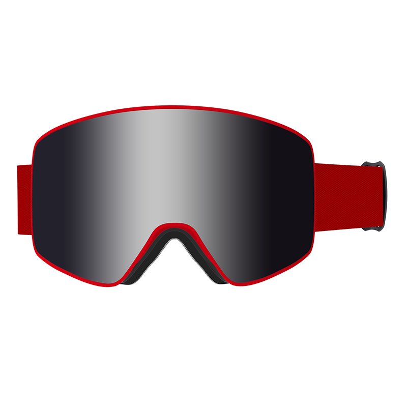 Ski glasses adult high definition anti-fog large vision goggles large frame ski mountaineering sports equipment