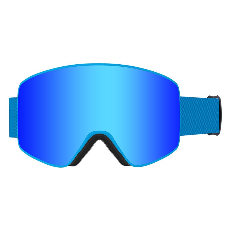 Ski glasses adult high definition anti-fog large vision goggles large frame ski mountaineering sports equipment