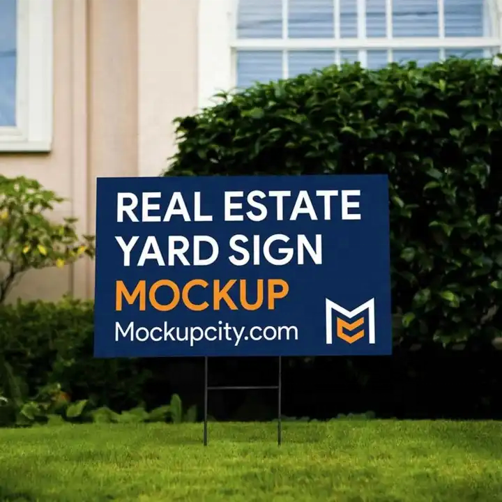 Factory Personalized Printing Outdoor Billboard Signage Waterproof Coroplast Correx Plastic Yard Sign