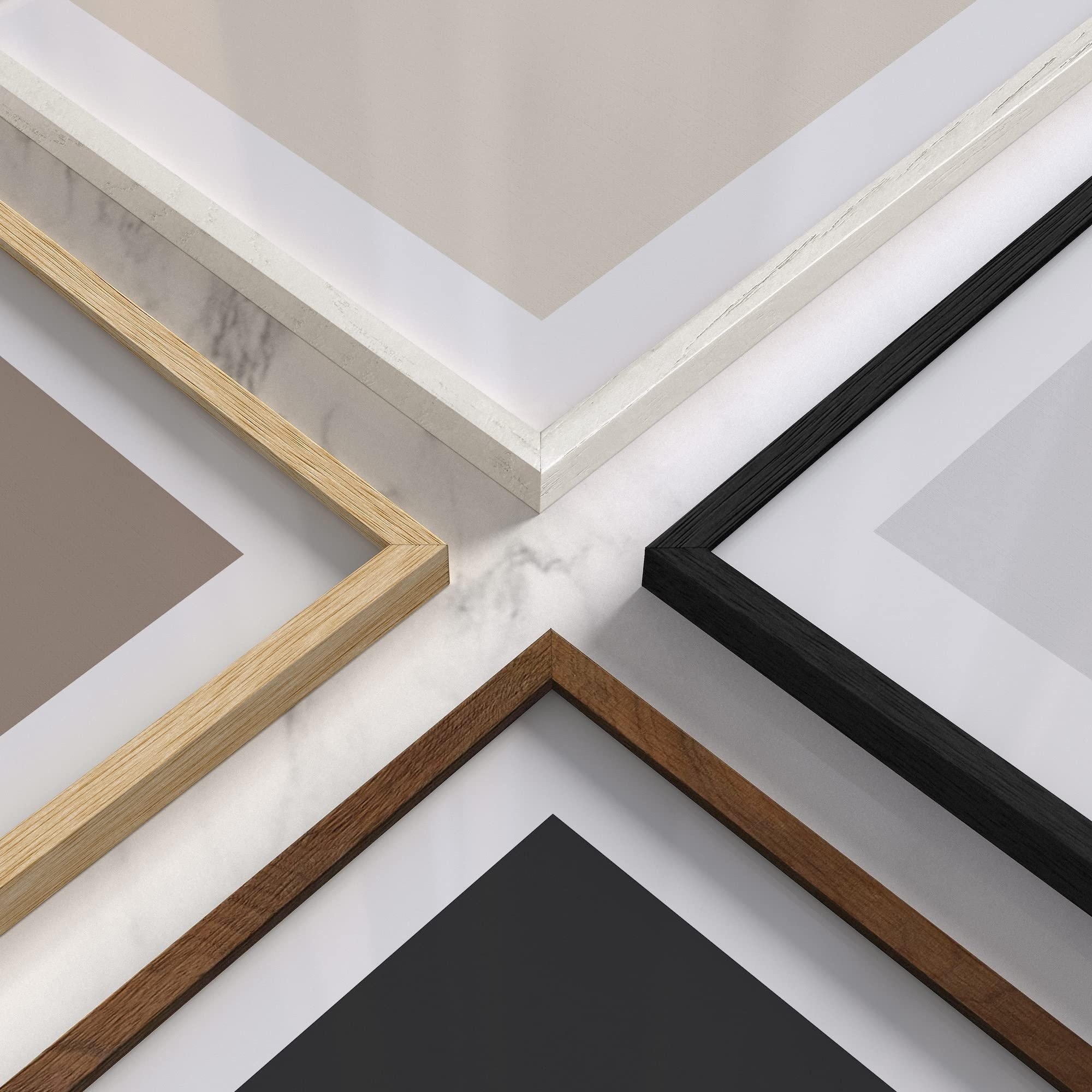 China Manufacturer Decorative Simple Wood Photo Picture Painting Floating Frame Mouldings for Canvas Framing