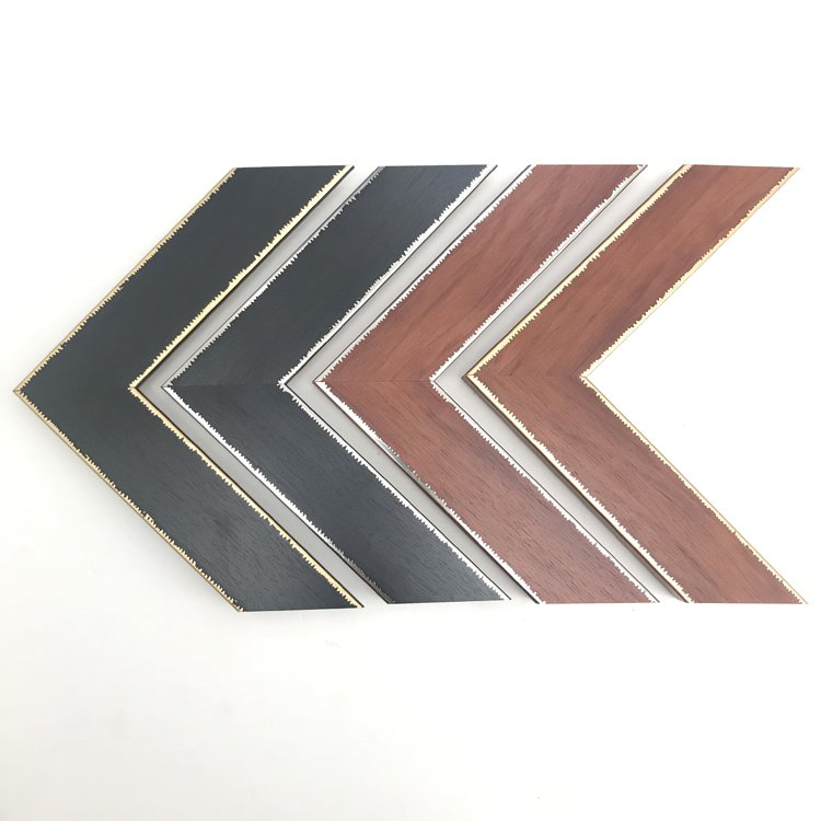 New style plastic flat ps photo frame/picture frame/mirror frame moulding
