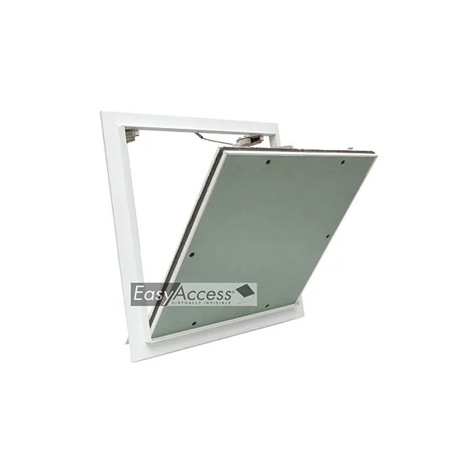 Bulk Supply Ceiling Access Panel - 450x450mm White Powder Coated Frame with Green MR Board