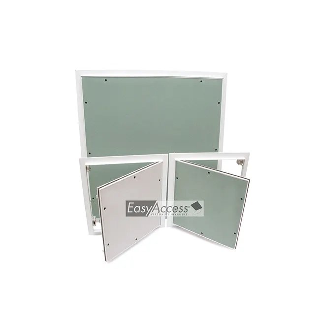 Bulk Supply Ceiling Access Panel - 450x450mm White Powder Coated Frame with Green MR Board