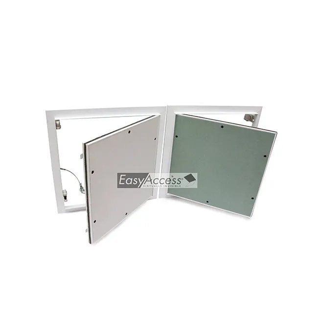 Bulk Supply Ceiling Access Panel - 450x450mm White Powder Coated Frame with Green MR Board