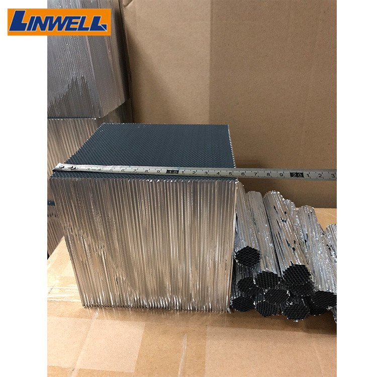 Customized Aluminum Plate Fin Type Intercooler Charge Air Cooler Core For Sale