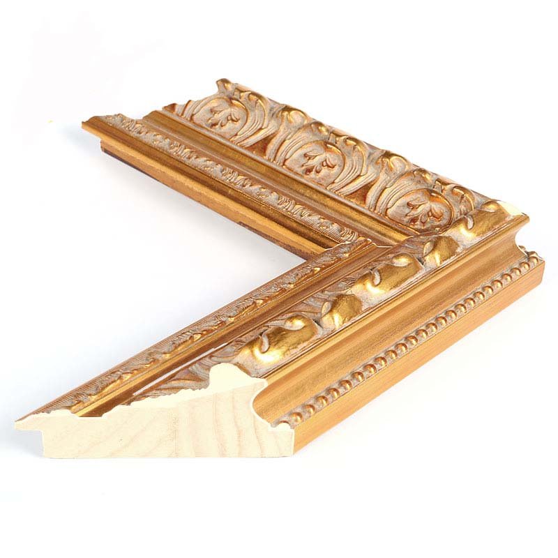 Custom Vintage Solid Wood Picture Photo Frames Painting Frame Moulding Wooden Customize Wooden Picture Frame with Led Lights